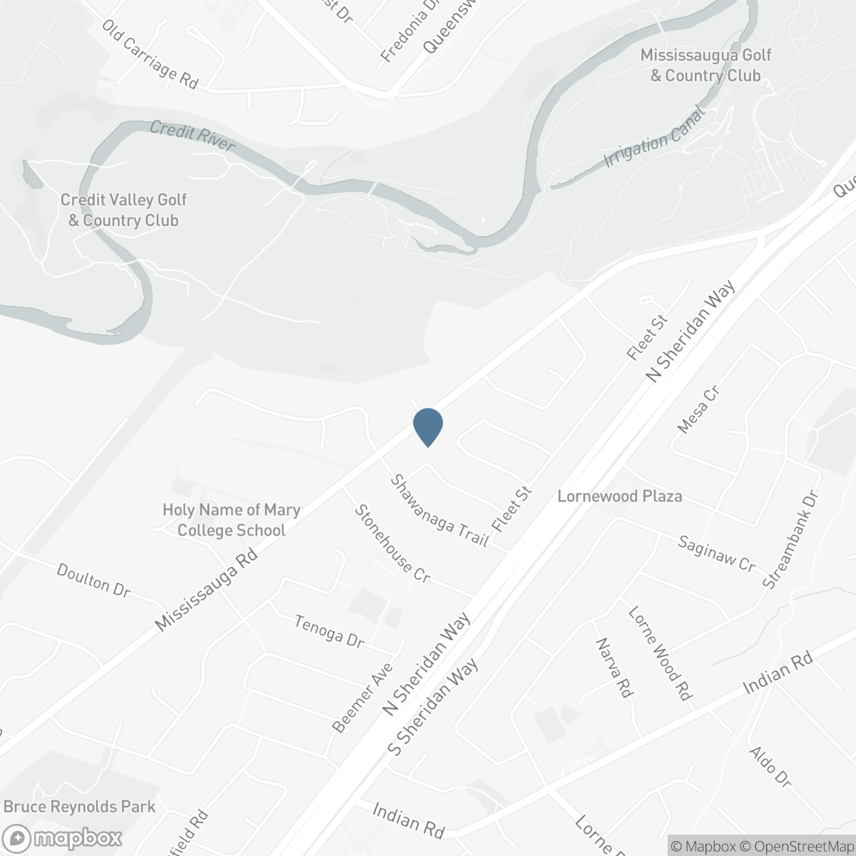 2082 MISSISSAUGA ROAD, Mississauga, Ontario L5H 2K6
